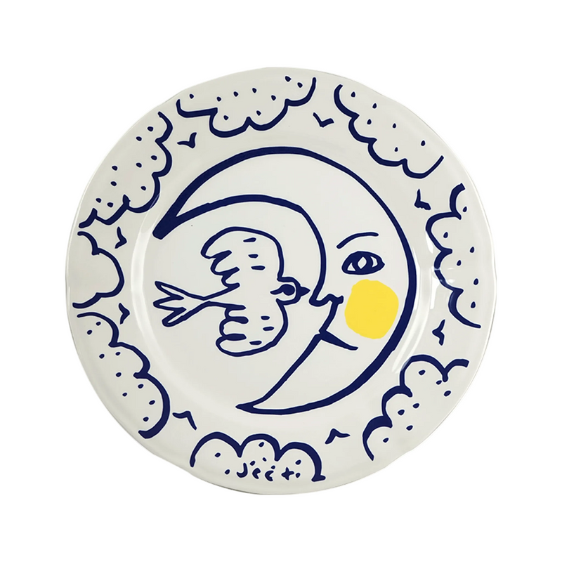 Archipel Sentimental - Set of 6 assorted dinner plates (Ø 23.2 cm)