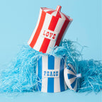 علبة حب فايس - جرة تخزين من البورسلين مطلية يدويًا