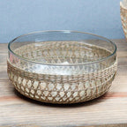 Seagrass Cage Extra Large Bowl – Handwoven