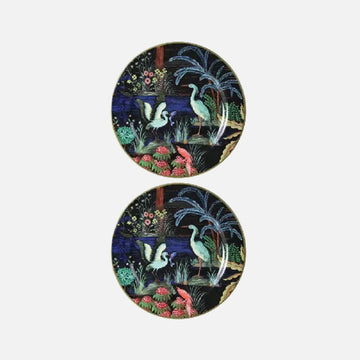 Set of 2 Mignardise Plates - The Palace Garden ( Ø 12,8 cm )
