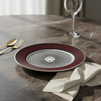 طبق حلوى بورجوندي / سلطة 22 سم