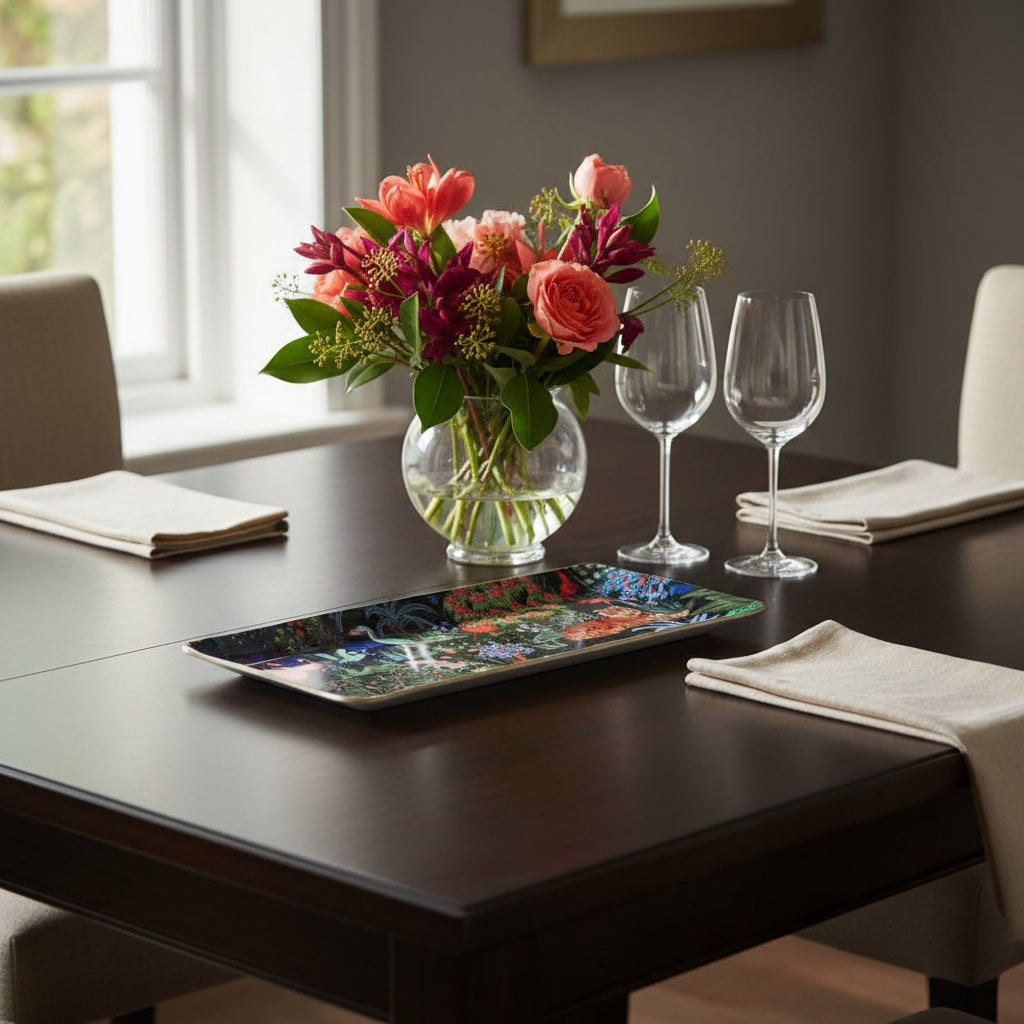 طبق الكيك - حديقة القصر