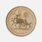 طبق كيك على شكل خيول هوائية (قطر 30 سم)