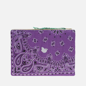 Call It Pochette Zippée Matelassé - حقيبة مبطنة بسحاب كولومبيليلاس/نعناع