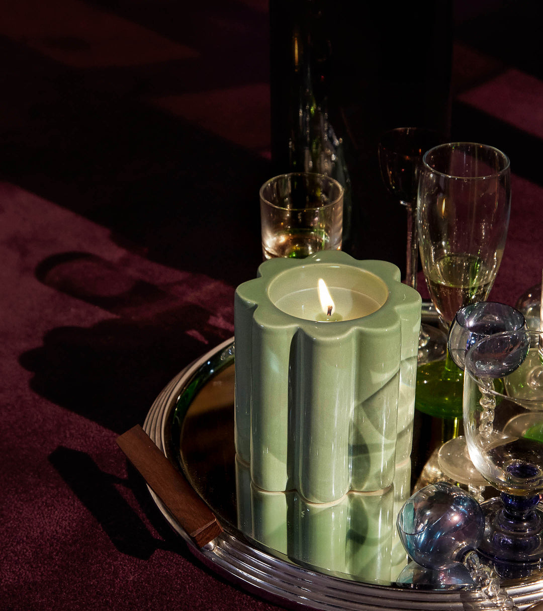 شمعة كانديلا برائحة زهر البرتقال