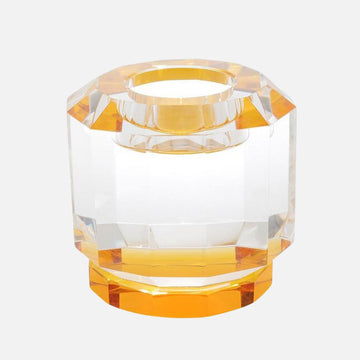 Abhika Crissy Candle Holder – Amber