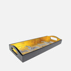 صينية كاسباري بار - حمار وحشي ذهبي