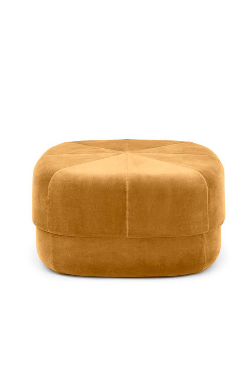 Circus Pouf Large, Yellow