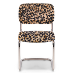 Classica Leopard Chair -  leopard cotton jacquard