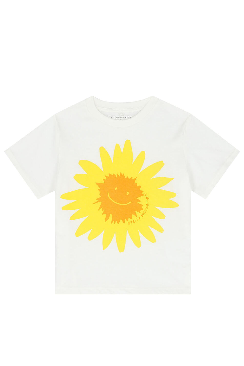 Cotton Jersey Tee With Sunflower Logo