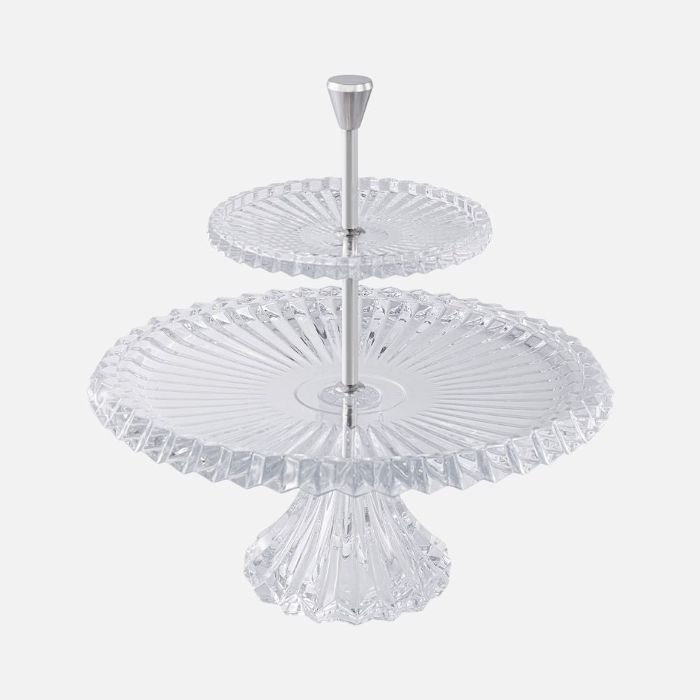 حامل كراون جول للعرض من طبقتين للمنزل