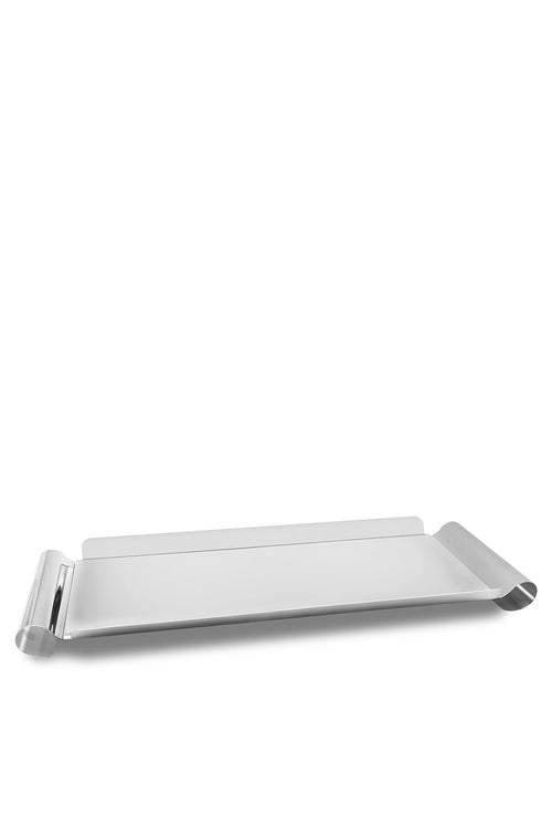 Deluxe Long Tray, Silver, 47x17cm