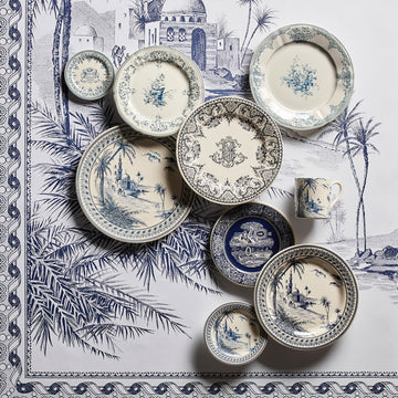 مجموعة من 6 أطباق متنوعة غير متطابقة - Les Dépareillées Blue (قطر 12,8 سم)