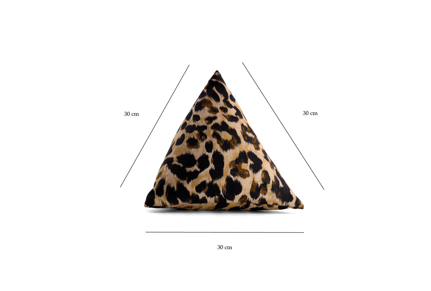 وسادة هرمية ديفينو من قماش ماري أنطوانيت المزخرف بالأزهار