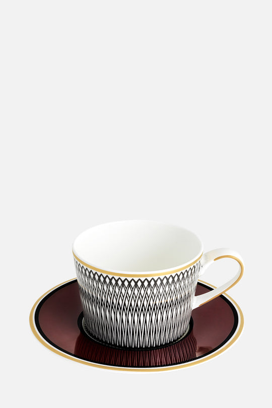 Tea Cup &amp; Saucer (23cl) – Celebrate &amp; Gift Edition