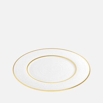 طبق شاحن أوبرا أبيض من إيلي صعب، 31 سم