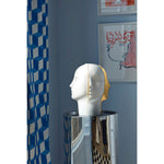 Atlas Split Vase - Matte Porcelain & Gold