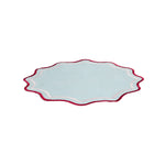 Set 2 scalloped placemats