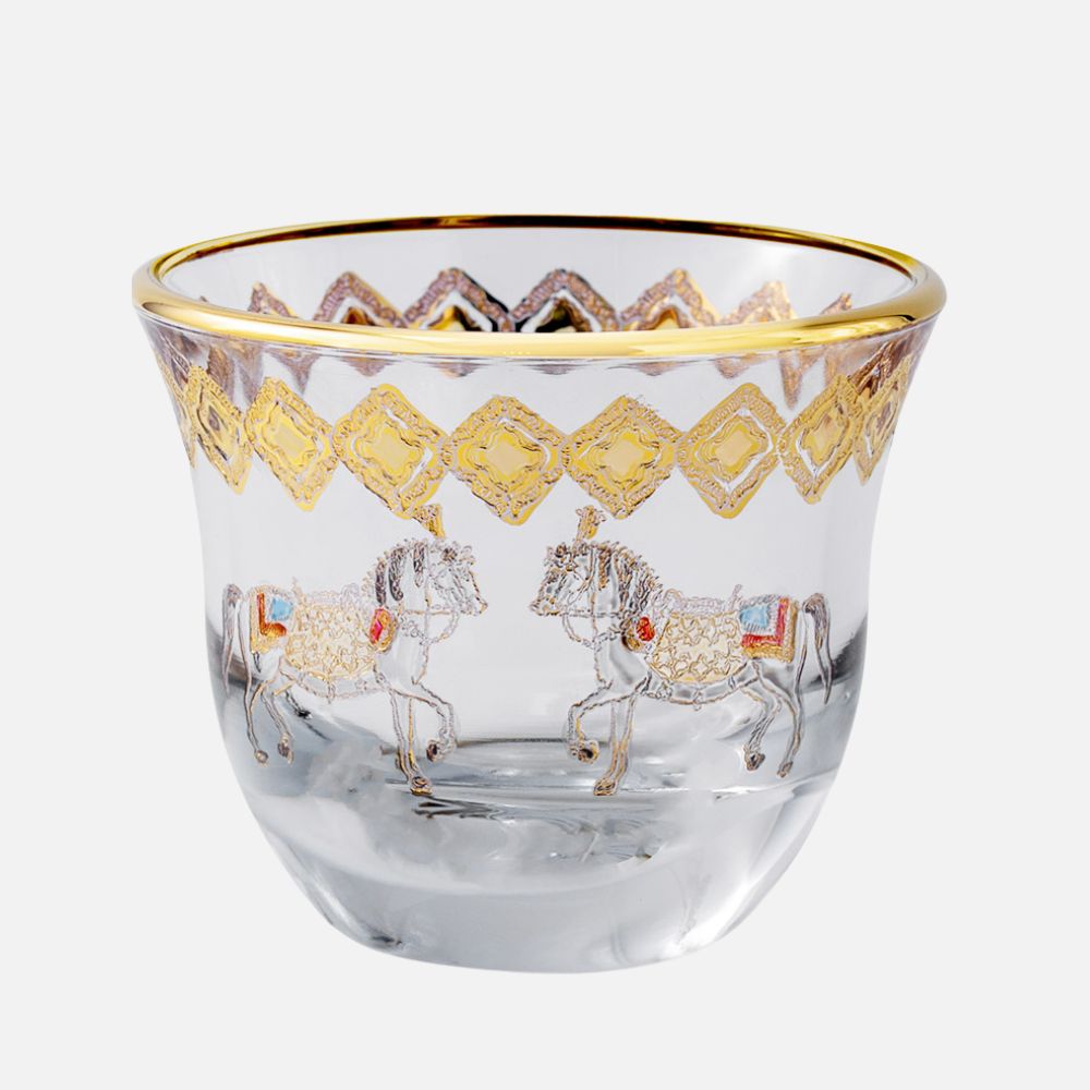 كوب هورس أمبر S/6 غاوا 80 مل للمنزل