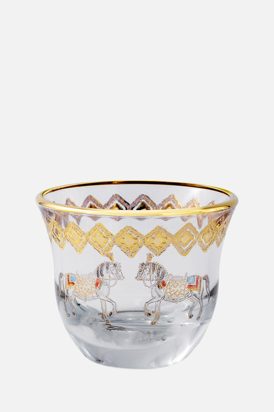 Horse Amber S/6 Gawa Cup 80mL for Home