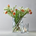 Hurricane Crystal Lamp Large – Clear Hand-Cut Crystal