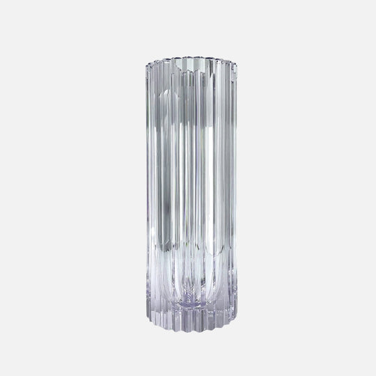 Hurricane Crystal Lily Vase – Strict Large Hand-Cut Crystal Decorative Vase