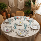 مجموعة جيين من 6 أطباق عشاء متنوعة (تشكيلة إضافية) من أرخبيل سينتيمنتال للاحتفال__x0026__هدية