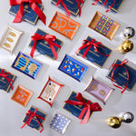 صينية تقديم الشفاه - مجموعة من البورسلين مع لمسات ذهبية