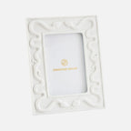 Eden 4x6 Frame – Hand-Carved Serpent Porcelain