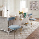 Gilded Gala Round Vase - Gold Porcelain Art Piece