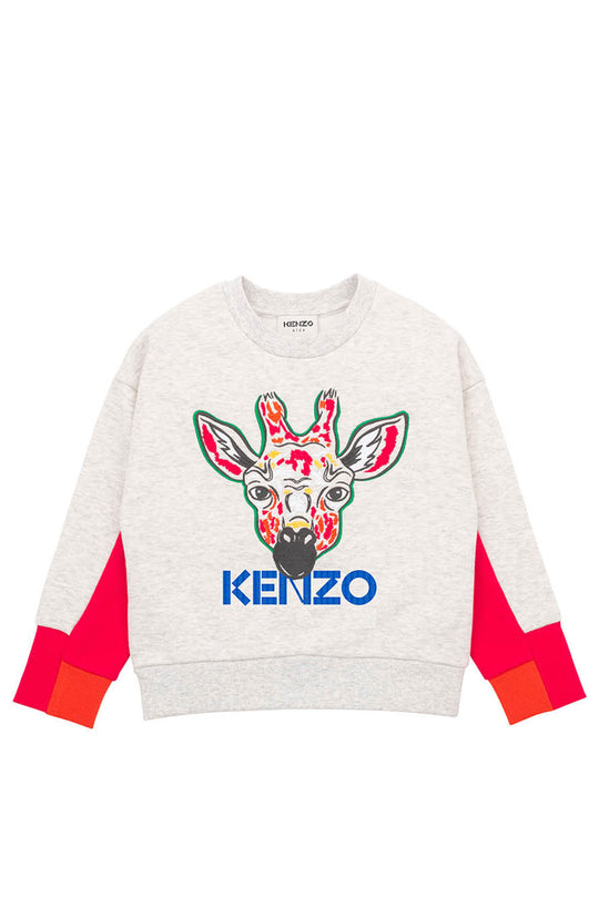 Kenzo Kids Girls Dragon & Flower Print Sweatshirt