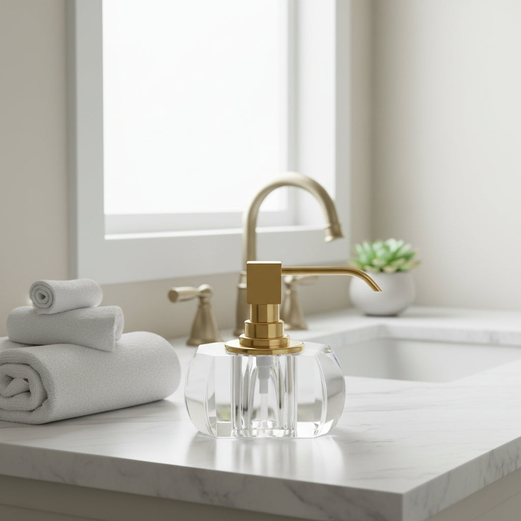 موزع صابون كريستال