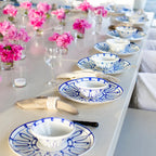 Kyma Blue Bowl – Hand-Painted 16 cm