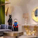 تمثال باتمان صغير سوبر بوب - أسود