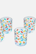 Crystal Tumbler Glasses - Set of 4