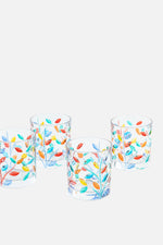 Crystal Tumbler Glasses - Set of 4