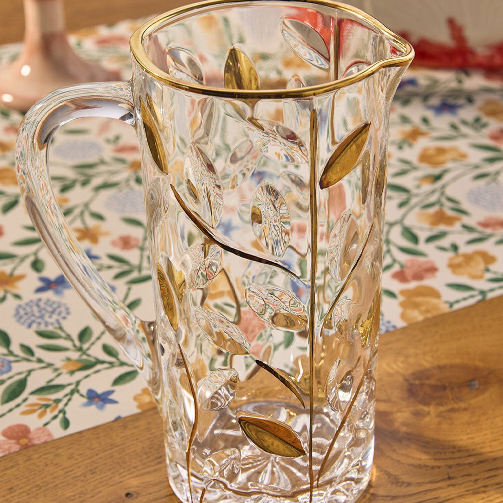 Les Ottomans - إبريق كريستال باللون الذهبي