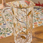 إبريق كريستال ذهبي لهدية Celebrate__x0026__