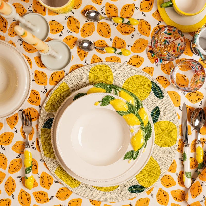 4-Piece Lemon Collection Cutlery Setting