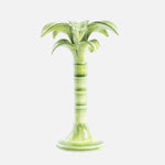 Green Palm Ceramic Candelabra – 20 cm