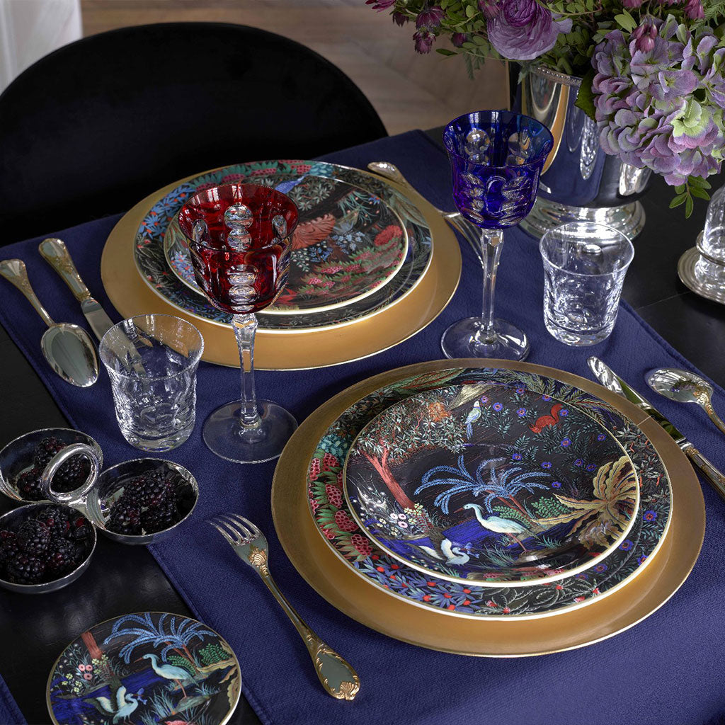 Set of 4 Assorted Dessert Plates Set of 4  (Ø 22cm)