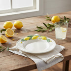 Lemon Collection Hand-Painted Ceramic Salad Plate