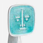 Les Amis Le Furieux Vase – Stoneware & Glass Accent