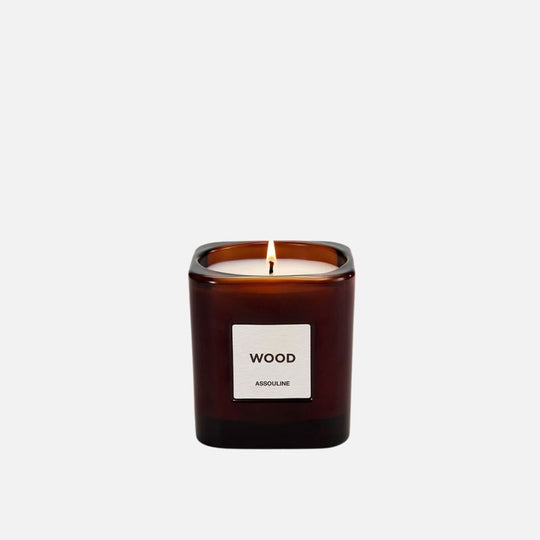 Library Wood Travel From Home Scented Candle