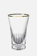 Grand Royal Gold Tall Glass, Set 2 pcs for Home