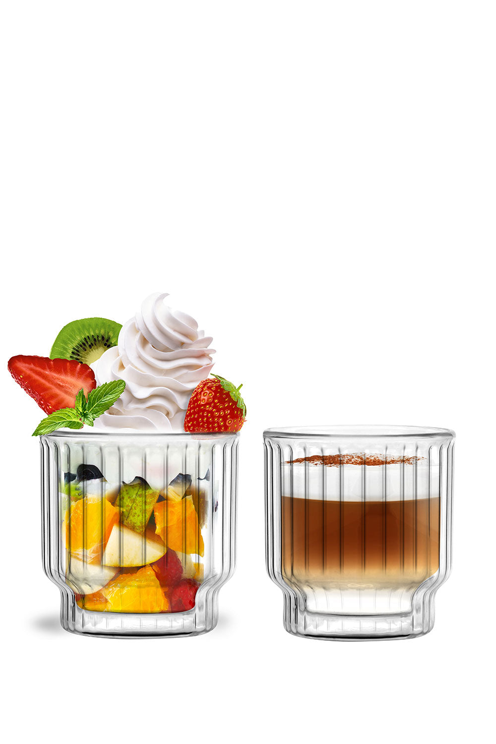 Lungo Double Wall Glasses 300 ml, Set of 2 - Maison7