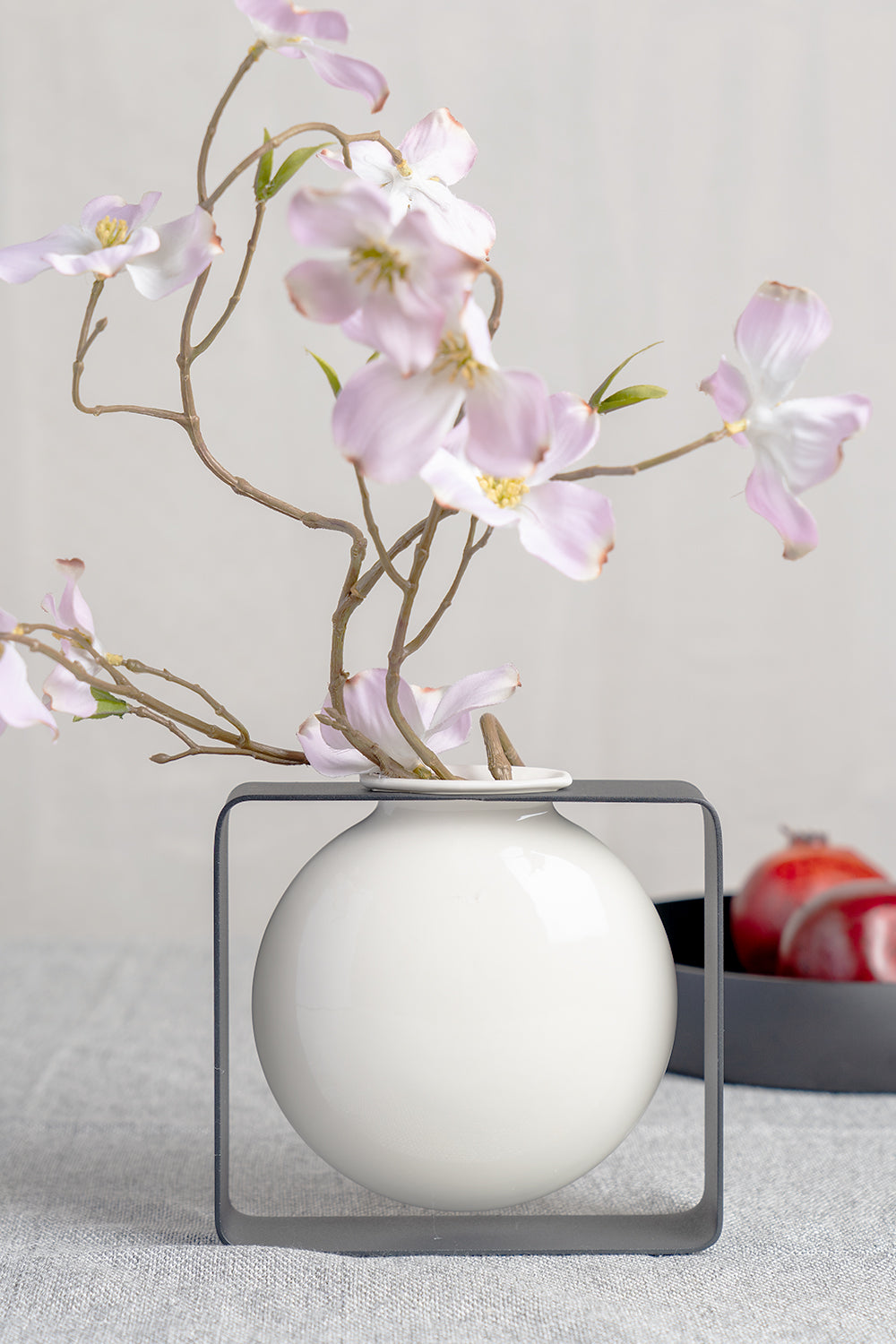 Float Round Vase, Clear - Maison7