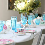 Dolce Vita Acrylic Champagne Flute, Turquoise