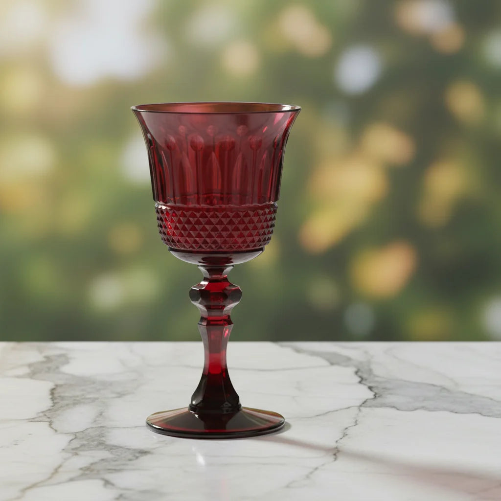 Nuova Italia Acrylic Wine Glass, Ruby
