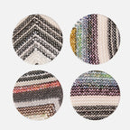 Missoni Chevron Paillettes Coaster Set of 4 – Multicolour